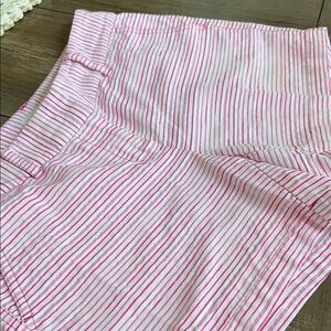 Vineyard Vines Striped Pink & White Summer Shorts - Size 4